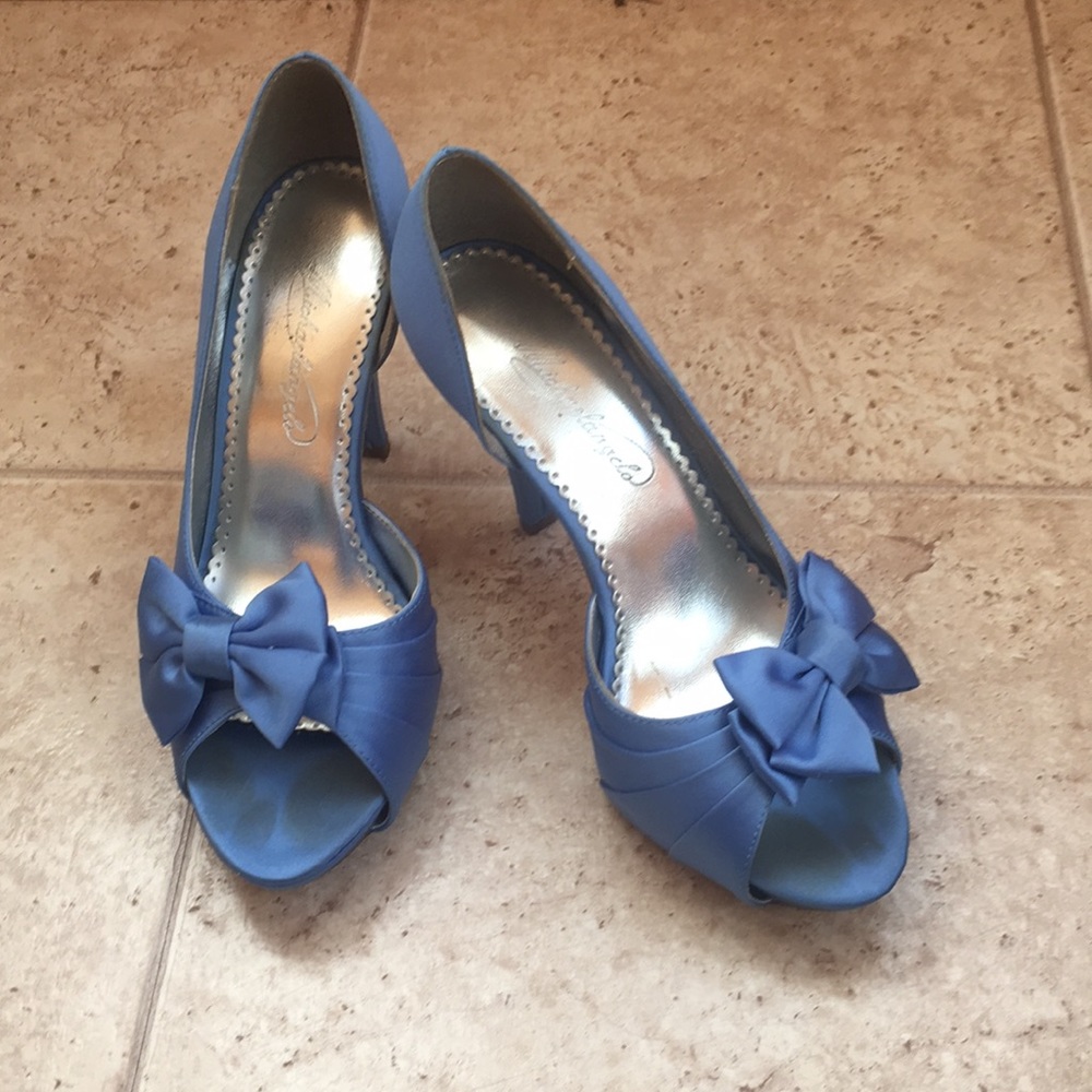 Blue heels